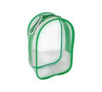 Laikoutd Organizadores De Muñecas Transparentes Amigables Con Gancho Multifunción Vitrina Exposición Bolsa Exhibición Felpa Para Coleccionista Organizador Colgante PVC Transparente