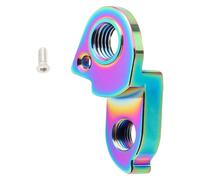 Laikoutd Peso Ligero Ciclismo Desviadores Colgador Posicionamiento De Engranajes Construcción Aluminio Universales para Ciclismo Sendero Gancho Bicicleta Resistente A La Corrosión