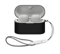 Laikoutd Piel de Silicona Muy Fina con cordón para Cuello Diseños a Prueba de Golpes Cubierta para Auriculares inalámbricos Instalaciones Simples para Auriculares WF1000XM6 Silicone Defender