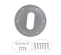 Laikoutd Placa Armón Tonelón Aluminio para PYME 3009 3010R Instalación Fácil Placa Tonelada para PYME 3009 Piezas Altavoces Altavoz