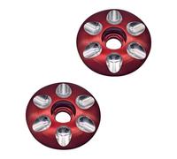 Laikoutd Precisiones Cubierta Superior del Vástago De La Bicicleta Mecanizada Espaciador Protector Trasero Fijo para Instalación Rápida Instale Rápidamente del Auricular De Bicicleta