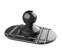 Laikoutd Soporte de Almohadilla Adhesiva Antideslizante de 2 Piezas con Cabezal de 17 mm para Clip de teléfono Inteligente Soporte para automóvil Almohadilla de Montaje para Tablero
