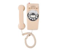 Laikoutd Teléfonos fijos de Montaje en Pared Retro para Uso en emergencias No se Requiere batería Durante un Corte de energía Teléfonos fijos de Montaje en Pared