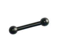 Laikoutd Varilla conectora de Junta esférica de 17mm a 17mm para Soporte de teléfono, Soporte para Tableta y Accesorios de cámara, Montaje de cámara de Mezcla de Aluminio