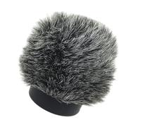 Laikoutd Vientos Peludos Artificiales Aire Libre Deadcat Cubre Filtro Parabrisas Parabrisas Muff para Accesorio Micrófonos Avanzados Avanzados
