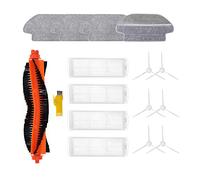 Laimaiou Kit de Accesorios para Xiaomi Robot Vacuum Mop 2S S12 Xiaomi Robot Vacuum Mop P Robot Aspirador Repuestos 15 Paquetes 1 Cepillo Rodillo, 4 Filtro, 6 Cepillo Lateral, 4 Paño Mopa