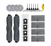 Laimaiou Recambios para dreame L10s Ultra Gen 2 / L10s Pro Ultra Heat / X30 Ultra/Mova E30 Ultra Robot Aspirador 2 Cepillos Principales, 4 Filtros, 6 Cepillos Laterales, 4 Paños de Mopa, 4 Bolsas