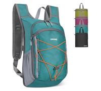 LAIMEIWEE Mochila de senderismo pequeña de 13 l, ligera y plegable, para excursiones de un día, mochila de viaje para hombres y mujeres, S