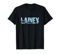 Lainey Sea Waves - Nombre Personalizado Ocean Beach Art Camiseta