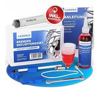 LAINFELD Kit de Purga de Frenos Frenos de Disco Shimano | Incluye Aceite Mineral | Kit de Purga Completo para Deore XT, XTR, SLX, ULTEGRA, Dura Ace