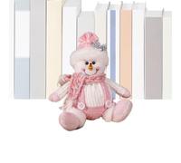Lainiaoly Muñeco De Peluche De Papá Noel, Figura Rosa Colgable Estacional, Colgante Navideño De Muñeco De Peluche De Papá Noel, para Patio Jardín Estantería Mesilla De Noche Alféizar Mesa Jardín