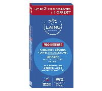 Laino Pro Intense Cuidado Labial Sin Aceite Mineral Lote 2X4g + 1 Gratis