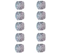 LAIOUSN 10 cuentas de cristal vibrantes para manualidades de joyería cultural, accesorios hechos a mano, materiales culturales, cuentas de vidrio de alta calidad