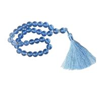 LAIOUSN 33 cuentas de cristal de oración islámica Tasbih, joyería de adoración para devoción diaria y uso ceremonial espiritual, oración musulmana, talla única, como se describe