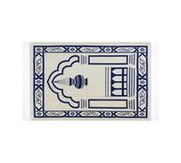 LAIOUSN Alfombras de oración para adoraciones, adoraciones, arrodilladas, en relieve, antideslizantes, suaves, portátiles, para viajes, oración, Ramadán, alfombra de oración portátil
