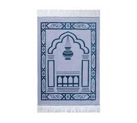 LAIOUSN Alfombras de oración para adoraciones, adoraciones, arrodilladas, en relieve, antideslizantes, suaves, portátiles, para viajes, oración, Ramadán, alfombra de oración portátil