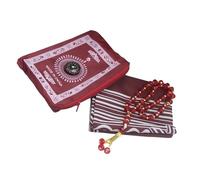 LAIOUSN Alfombras ligeras de oración islámicas para viajes, plegables, impermeables, con brújulas incluidas para adoraciones al aire libre, alfombrillas de oración con bolsas de almacenamiento