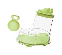 LAIOUSN Alimentador automático para roedores con estructura de cámara transparente visible, función de recarga fácil, dispensador de alimentos para hámster, dispensador de alimentos para mascotas de