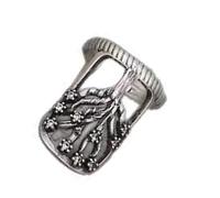 LAIOUSN Anillos ajustables inspirados en la naturaleza moderna, joyería de aleación Zines para los amantes de la moda, anillos ajustables de moda, talla única, como se describe, como se describe