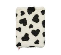 LAIOUSN Cuaderno de papelería de dibujos animados, 5 blocs de notas estéticos, cuadernos de felpa de 80 hojas, cuadernos de diario para la escuela