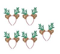 LAIOUSN Diademas multiusos para fiestas de Navidad que se adaptan a cualquier tipo de cabello, accesorio fácil de usar, accesorio para decoración de fiestas temáticas, disfraz de evento escolar