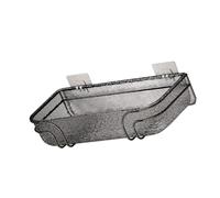 LAIOUSN Estante de almacenamiento montado en la pared que ahorra espacio, fácil de limpiar, estante de baño, organizadores colgantes de pared para oficinas en casa, montaje en pared adhesivo