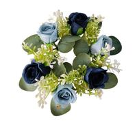 LAIOUSN Guirnalda de flores artificiales de seda para decoración de bodas, fiestas, mesas de comedor, duran mucho tiempo, lavable, arreglos florales sintéticos