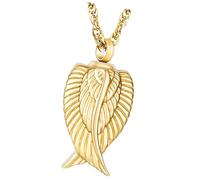 LAIOUSN Joyería de cremación de amor, recuerdo de acero duradero, joyería conmemorativa para perros y gatos, collar conmemorativo de condolencias para duelo