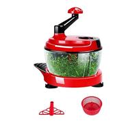 LAIOUSN Molinillo de carne manual multifuncional para verduras, procesador de alimentos para preparaciones eficientes de cocina con molinillo manual de carne de acero 402