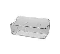 LAIOUSN Organizador de almacenamiento montado en la pared, estante adhesivo para varias superficies planas, resistente al agua