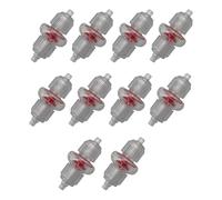 LAIOUSN Paquete de 10 válvulas de retención unidireccionales para tanques de peces, bombas de aire, tubos de 3/16 pulgadas, flujos de aire antirretorno, accesorios de acuario, comprobación de tubos de