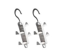 LAIOUSN Perchero para colgar de materiales resistentes, versátiles con múltiples perchas para el hogar y el armario, estante desmontable para armario