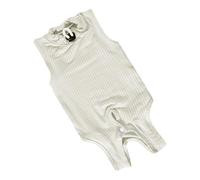 LAIOUSN Pet Post Op - Protector de ropa transpirable para un proceso de recuperación seguro, conos felinos, equipo de recuperación alternativo