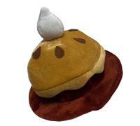 LAIOUSN Sombrero con forma de pastel de calabaza, accesorios de cosplay de temporada, accesorios para adultos, disfraz de camión, cocina, Halloween, celebración, Acción de Gracias, fiesta