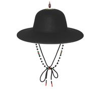 LAIOUSN Sombrero de disfraz chino tradicional para celebraciones, cómodo y moderno para aficionados a la historia y fiestas de disfraces, accesorios de fotografía