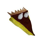 LAIOUSN Sombrero de pastel de calabaza, accesorios de disfraz para eventos temáticos de alimentos, festival de otoño, fiesta de Halloween, accesorios de cosplay, sombrero de pastel de calabaza de