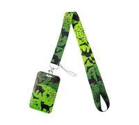 LAIOUSN Tarjetero con diseño de calavera de cuervo gótico, diseño compacto para eventos de campus, viajes, funda esencial para tarjetas de viaje, I, Talla única