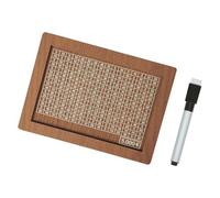 LAIOUSN Tarro de ahorro tradicional con números de la UE integrados para aprendizaje de finanzas familiares, hucha de madera con contador