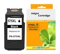 LAIPENG 575XL Cartucho de Tinta Remanufacturado con Canon PG-575 PG-575XL para PIXMA TS3550i TS3551i TR4750i TR4751i Impresora (Negro)