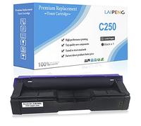 LAIPENG Cartucho de Tóner Compatible SP C250 C261 Negro Alta Capacidad 2300 Páginas para RICOH Aficio SP C250DN C250SF C261SFN C261SFNw C261DNw Impresoras Láser