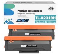 LAIPENG TL-A2310H TL-A2319H Tóner Cartucho (2 Paquete) 1600 Páginas Compatible para BP2309W BM2309W BM2309AW BP2300W BM2300W BM2300AW Impresora [Negro*2]