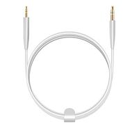 Laipuke Cable de Audio Compatible con Bose 700 QC45 QC35 QC25 OE2 & JBL T500BT T450BT T600BTNC y AKG Y40 Y50 Y45 Cables de Repuesto Jack 3,5 mm a 2,5 mm Cable Aux Cascos, 1,5M, Blanco
