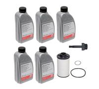LAIPZ DSG - Kit de servicio de líquido de transmisión de doble embrague + filtro + sellos FEBI para modelos VW Select