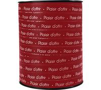 lairefontaine 602106C - Un carrete de Ribbon Bolduc Pleasure to offer - 250 mx 10 mm - Red - Cinta decorativa para regalo, DIY, Envoltura de regalos