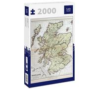 Lais Puzzle Antiguo Mapa de Escocia de 1870 2000 Piezas