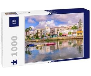 Lais Puzzle Arquitectura Tradicional Blanca de la comarca a lo Largo de la ribera en Ayamonte, Provincia de Huelva, Andalucía, España 1000 Piezas