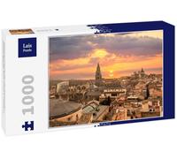 Lais Puzzle Atardecer sobre los tejados de la Ciudad Medieval de Toledo en Castilla La Mancha, España 1000 Piezas