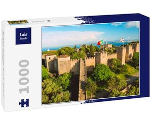 Lais Puzzle Castillo de Sao Jorge o Castillo de San Jorge en Lisboa, Portugal 1000 Piezas