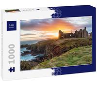 Lais Puzzle Castillo de Slains al Atardecer, Escocia 1000 Piezas