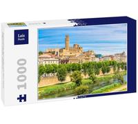 Lais Puzzle Catedral Seu Vella con el río Segre en Lleida, España 1000 Piezas